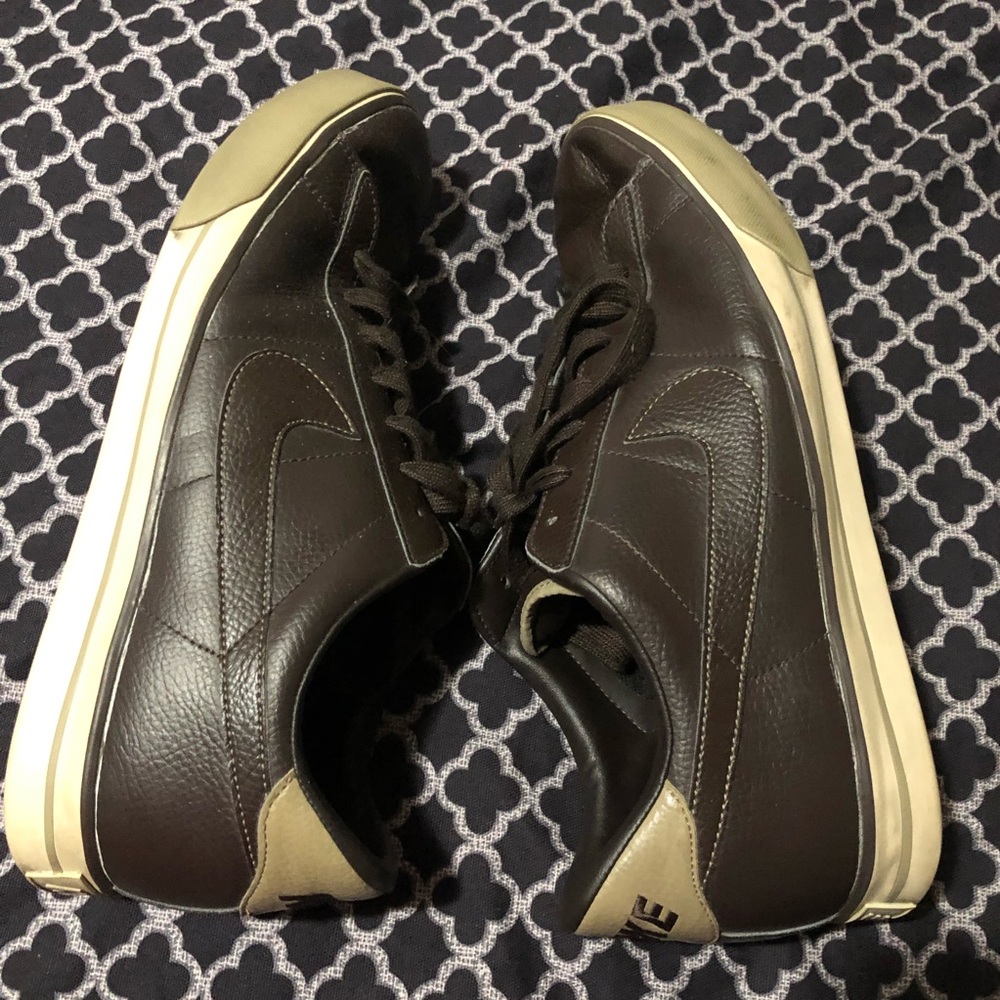 Nike 2010 Classic Sweet Leather 318333-202 Chocolate Brown Sneakers Mens Sz 11.5 - Picture 15 of 16
